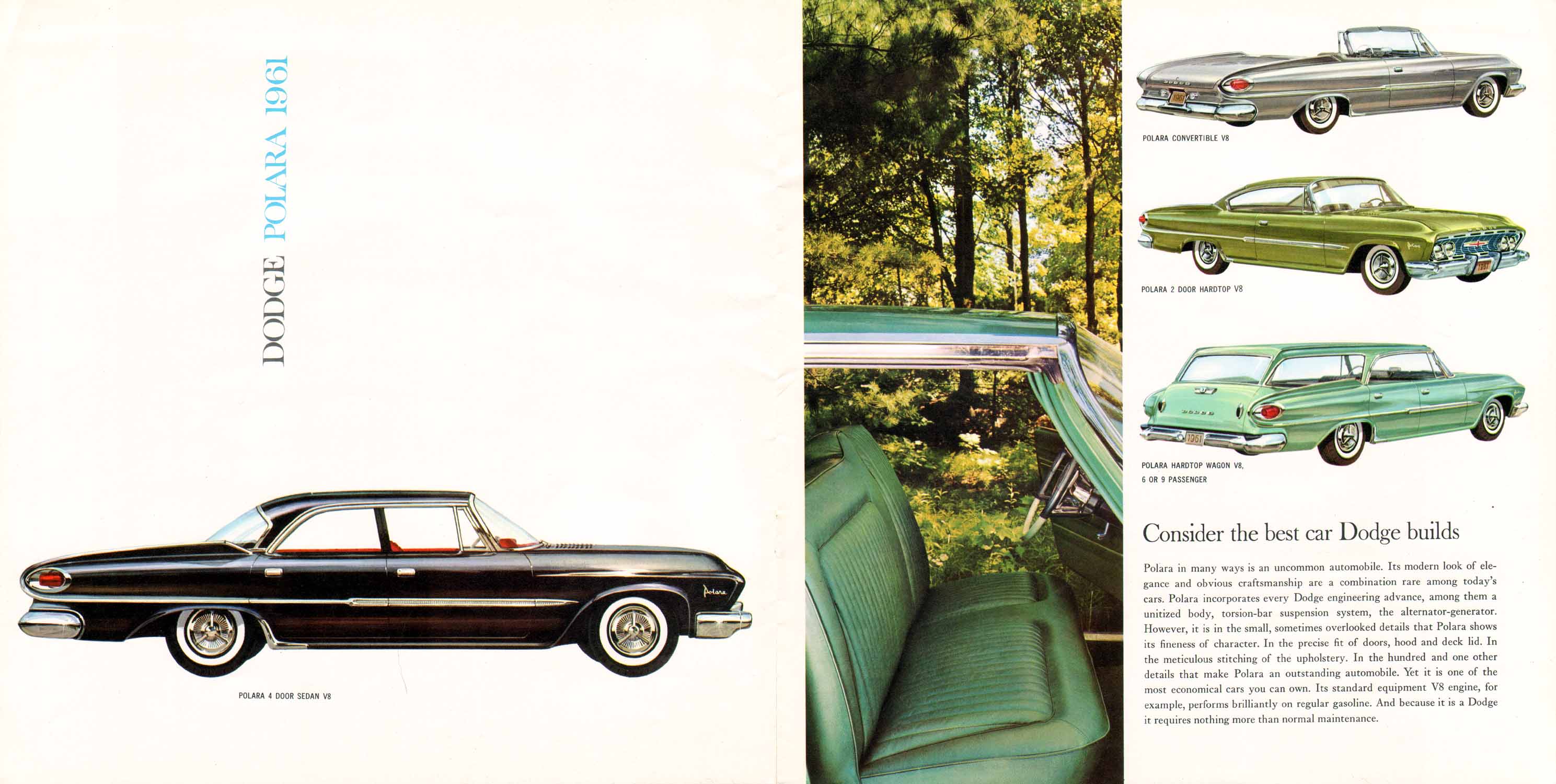 1961 Dodge Dart And Polara Prestige Brochure Page 11